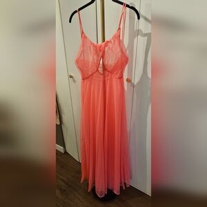 Bright Pink Vintage Nightgown